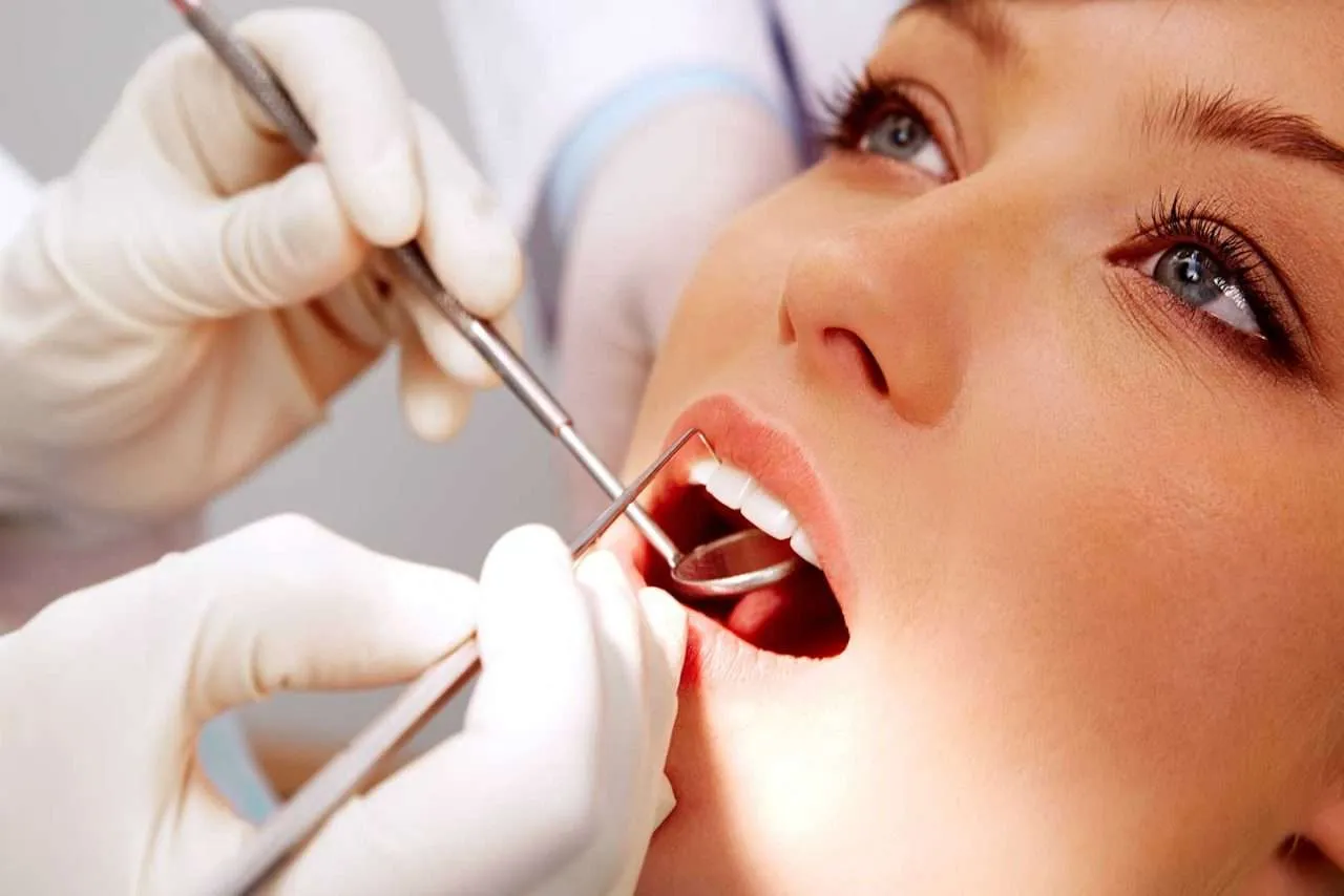 a female patient receiving dental care at saddleback dental in mission viejo ca