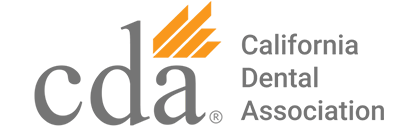 a logo showing that saddleback dental is associated with the california dentist association