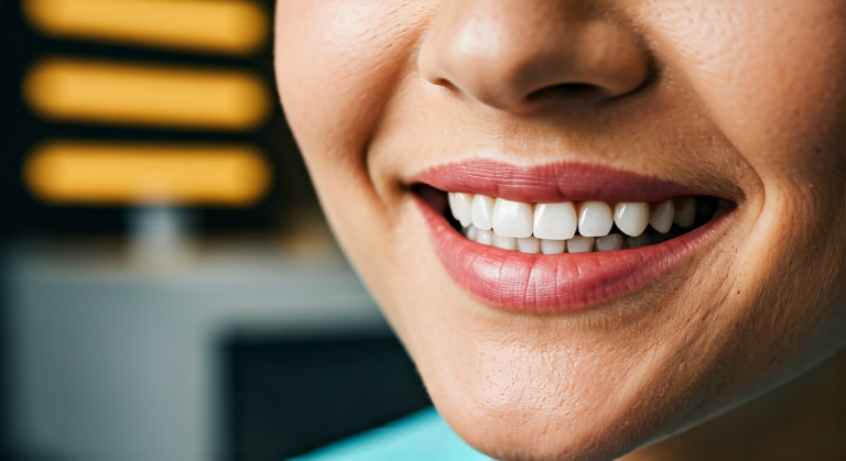 Cozy and modern dental clinic interior with dental chair in Mission Viejo