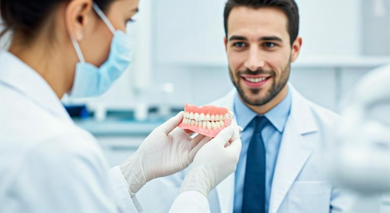 Smiling patient receiving dental care at My Mission Viejo Dental
